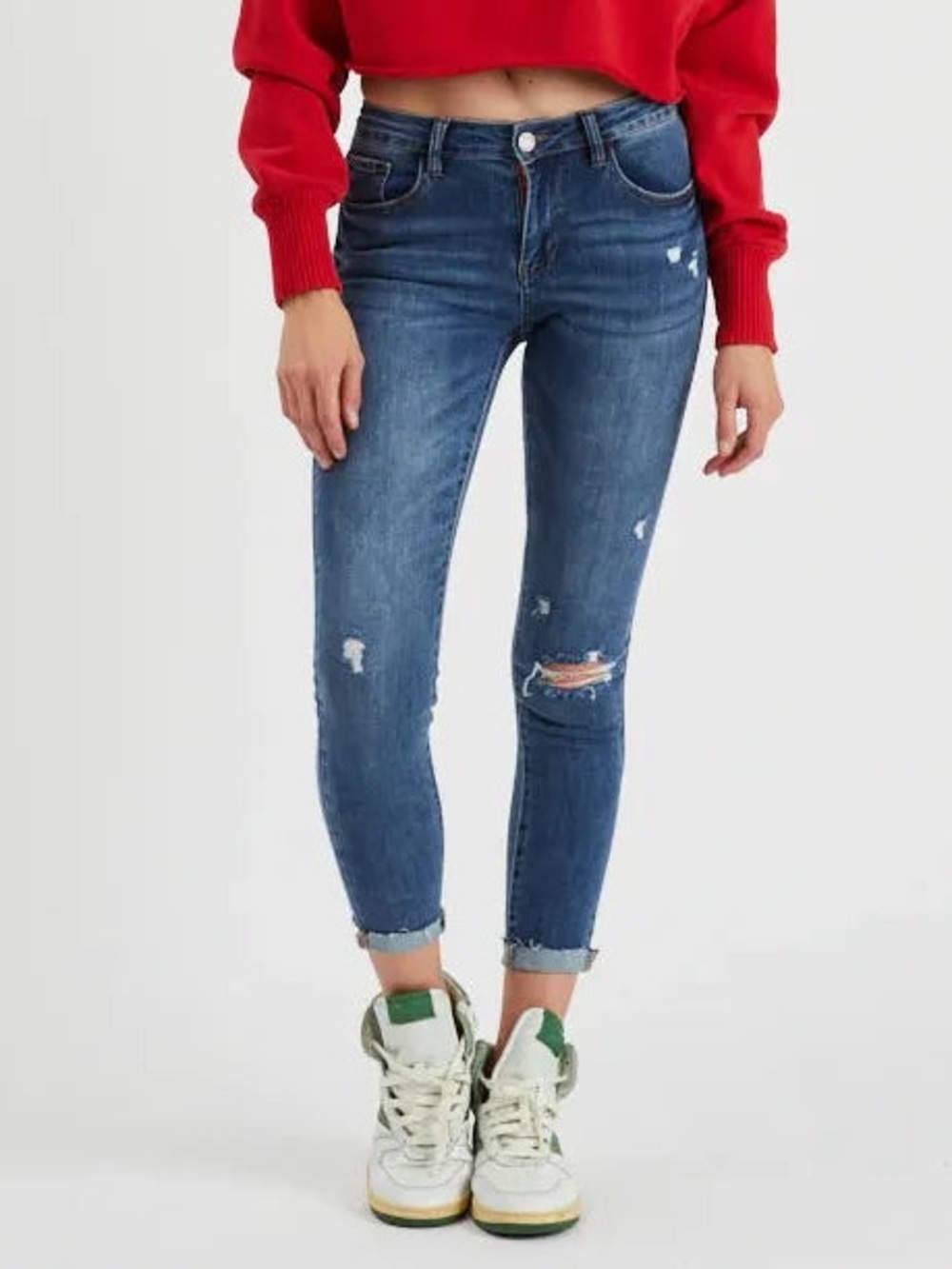 Etienne Marcel Denim EM7552 Everyday Skinny Jeans in Dark Blue, Size 31, NWT